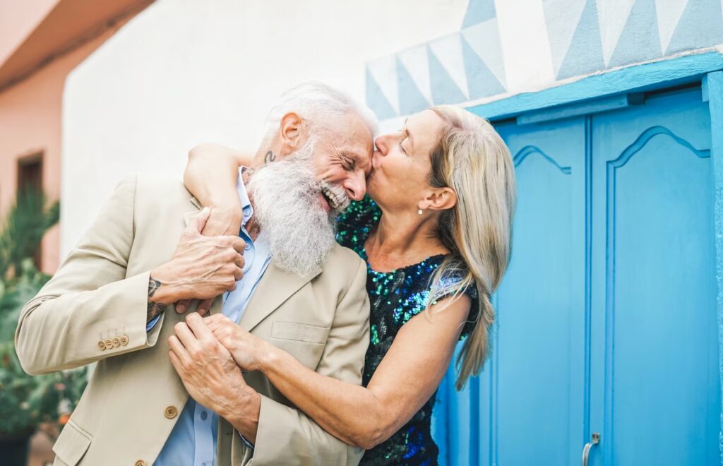 About us 2 happy fashion senior couple dating outdoor 2024 12 05 18 26 18 utc